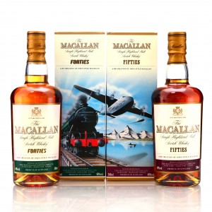 Macallan Decades Selection 2 x 50cl / Forties and Fifties