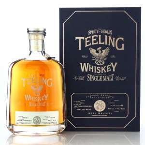 Teeling Whiskey 24 Vintage Reserve Single Malt Batch 1 Bourbon Sauternes