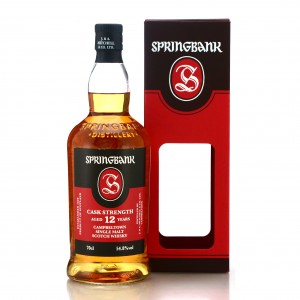 Springbank 12 Year Old Cask Strength 2018