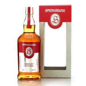 Springbank 25 2016 Release Limited Edition