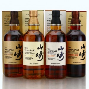 Yamazaki Tsukuriwake Selection 2022 Editions 4 X 70cl