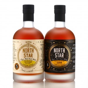 Glasgow 2016 North Star 5 Year Old 2 x 70cl   Black   White Label