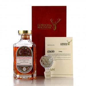 Glenlivet 1966 Gordon And Macphail 48 Book Of Kells Decanter