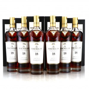 Macallan 18 Sherry Oak 2022 Release 6 X 70cl