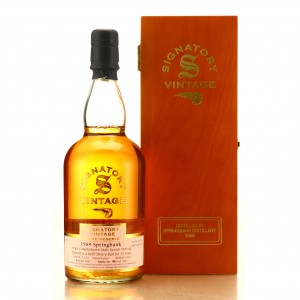 Springbank 1969 Signatory Vintage 34 Rare Reserve Us Import