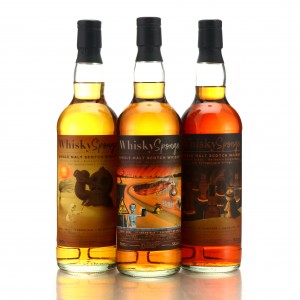 Ballechin Whisky Sponge Spongetopia Trilogy Edition No 36A C 3 x 70cl