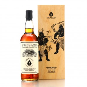 Springbank 26 Private Cask 253 And 282 Aqua Vitae And Shinanoya
