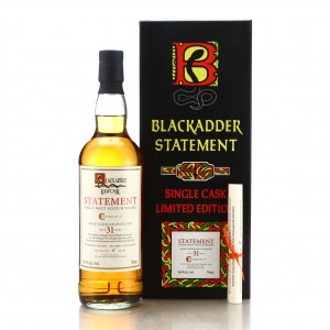 Clynelish 1989 Blackadder 31 Statement