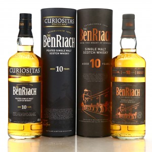 Benriach 10 And Curiositas 10 Peated Pre 2020