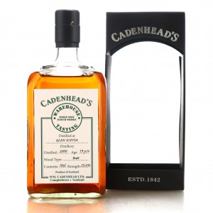Glen Scotia 2000 Cadenhead S 19 Warehouse Tasting