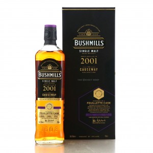 Bushmills 2001 Feuillette Cask Finish The Causeway Collection Tws