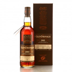 Glendronach 2003 Single Px Cask Finish 12 934 Batch 12