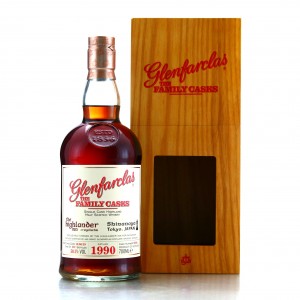 Glenfarclas 1990 Family Cask  7076   The Highlander Inn Shinanoya