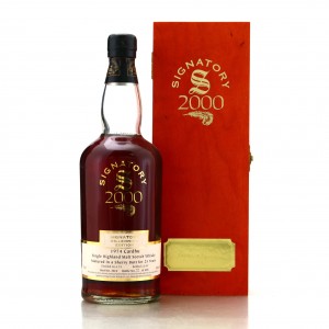 Cardhu 1974 Signatory Vintage 25 Millennium Edition