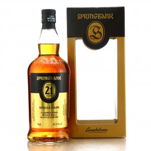 Springbank 21 Single Oloroso Cask 2016 Symposion Sweden