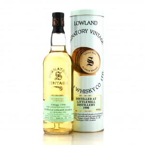 Littlemill 1990 Signatory Vintage 13