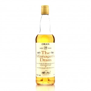 Oban 19 Year Old Manager s Dram