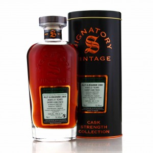 Allt A Bhainne 2000 Signatory Vintage 21