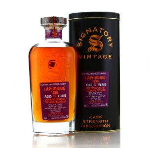 Laphroaig 1998 Signatory Vintage 15 Year Old Cask Strength   TWE