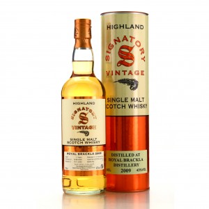 Royal Brackla 2009 Signatory Vintage 11