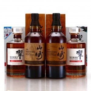 Yamazaki Limited Edition Hibiki Blossom Harmony 4 X 70cl