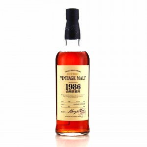 Yamazaki 1986 Suntory Vintage Malt