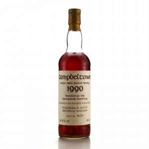 Springbank 1990 Kingsbury Celtic Label