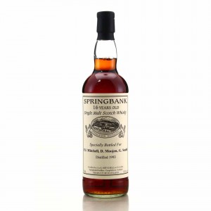 Springbank 1993 Private Bottling 16 Mitchell Moojen Smith