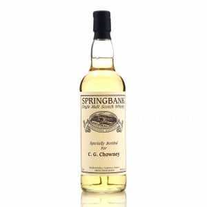 Springbank Private Cask C G Chowney