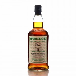 Springbank 15 Sherry Cask Machrihanish Golf Club
