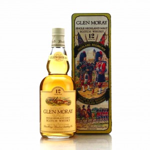 Glen Moray 12 Year Old 1990s   Black Watch Highland Regiment