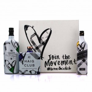 Join The Movement Gift Pack 3 X 70cl Lovescotch Includes Johnnie Walker