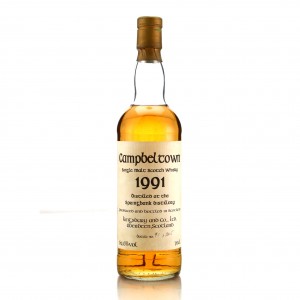 Springbank 1991 Kingsbury Celtic Label