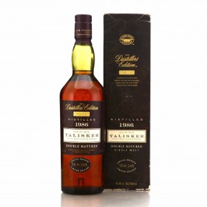 Talisker 1986 Distillers Edition Inaugural Release