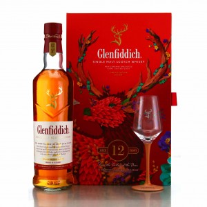 Glenfiddich 12 Our Amontillado Sherry Cask Finish Gift Pack Chinese New Year