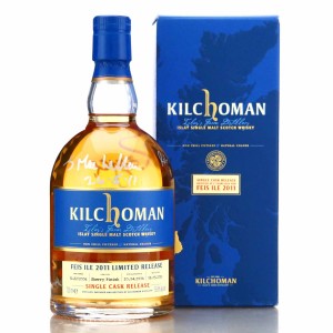 Kilchoman 2006 Sherry Finish   Feis Ile 2011 Signed