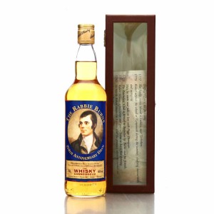 Speyside Single Malt The Whisky Connoisseur   Robert Burns 250th Anniversary Bottle No 1