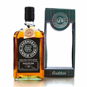 Highland Park 1989 Cadenhead S 28 Whisky Live Belgium 2018