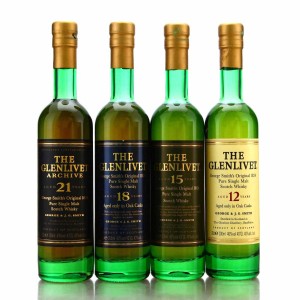 Glenlivet The Range Box Set 4 X 20cl