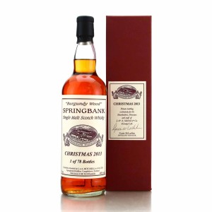 Springbank Burgundy Wood Christmas 2013