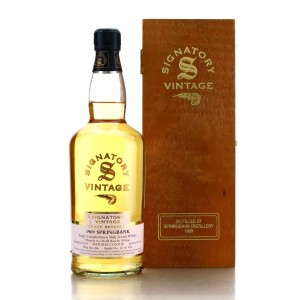 Springbank 1969 Signatory Vintage 34 Rare Reserve
