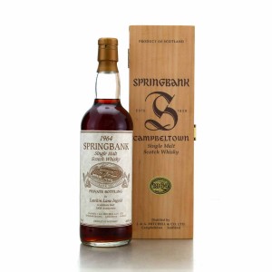 Springbank 1964 Private Bottling   Lateltin Lanz Ingold 100th Anniversary