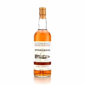 Springbank 1980 Cadenhead S Single Cask 182