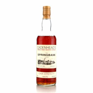 Springbank 1980 Cadenhead S Single Cask 2