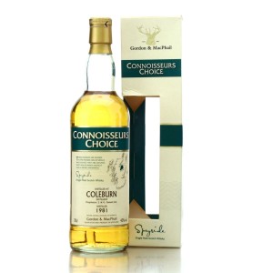 Coleburn 1981 Gordon and MacPhail bottled 2008