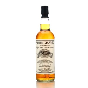 Springbank 10 Private Cask 814 60th Anniversary Of Speyside Cooperage