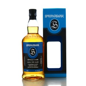 Springbank 2003 Single Rum Cask 14 Cadenhead Edinburgh Shop 30th Anniversary