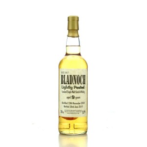 Bladnoch 2001 Lightly Peated 9 Year Old