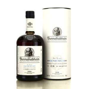 Bunnahabhain Moine 2004 Port Pipe Finish 12 Feis Ile 2017