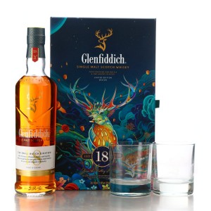 Glenfiddich 18 Year Old Our Small Batch Gift Pack   Chinese New Year